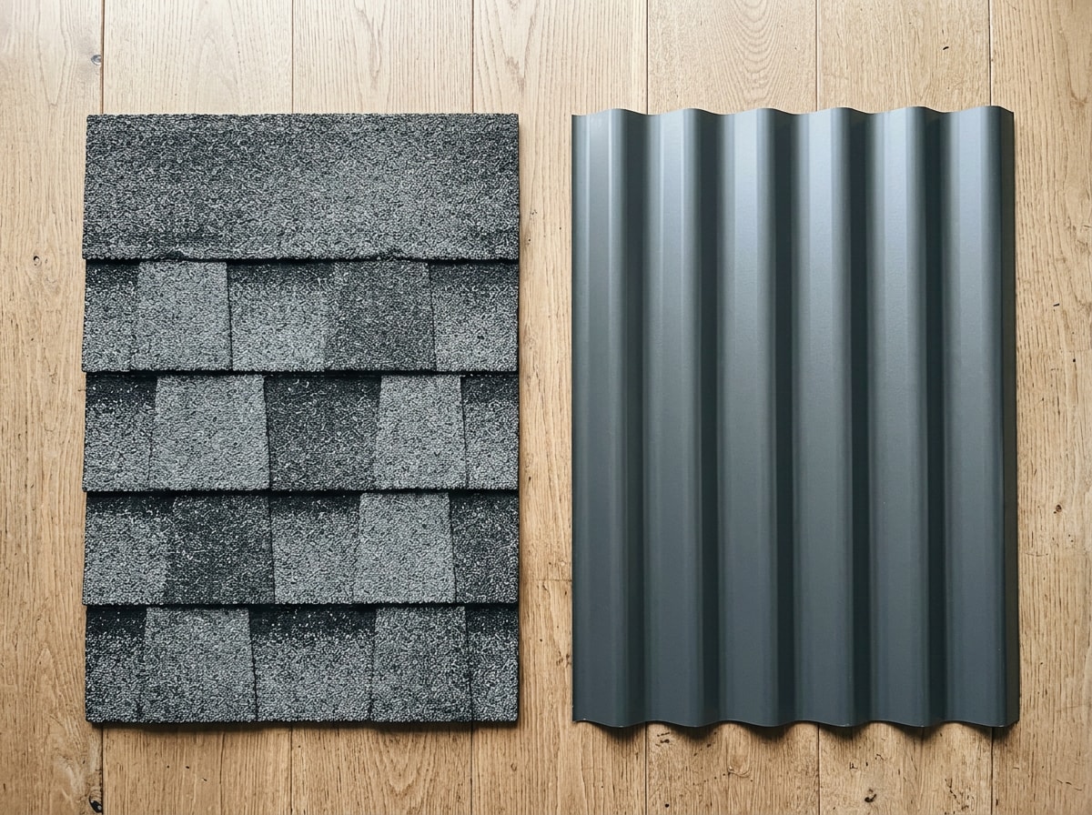 Cost comparison chart showing asphalt shingle vs metal barn roofing prices per square foot in Venice, FL