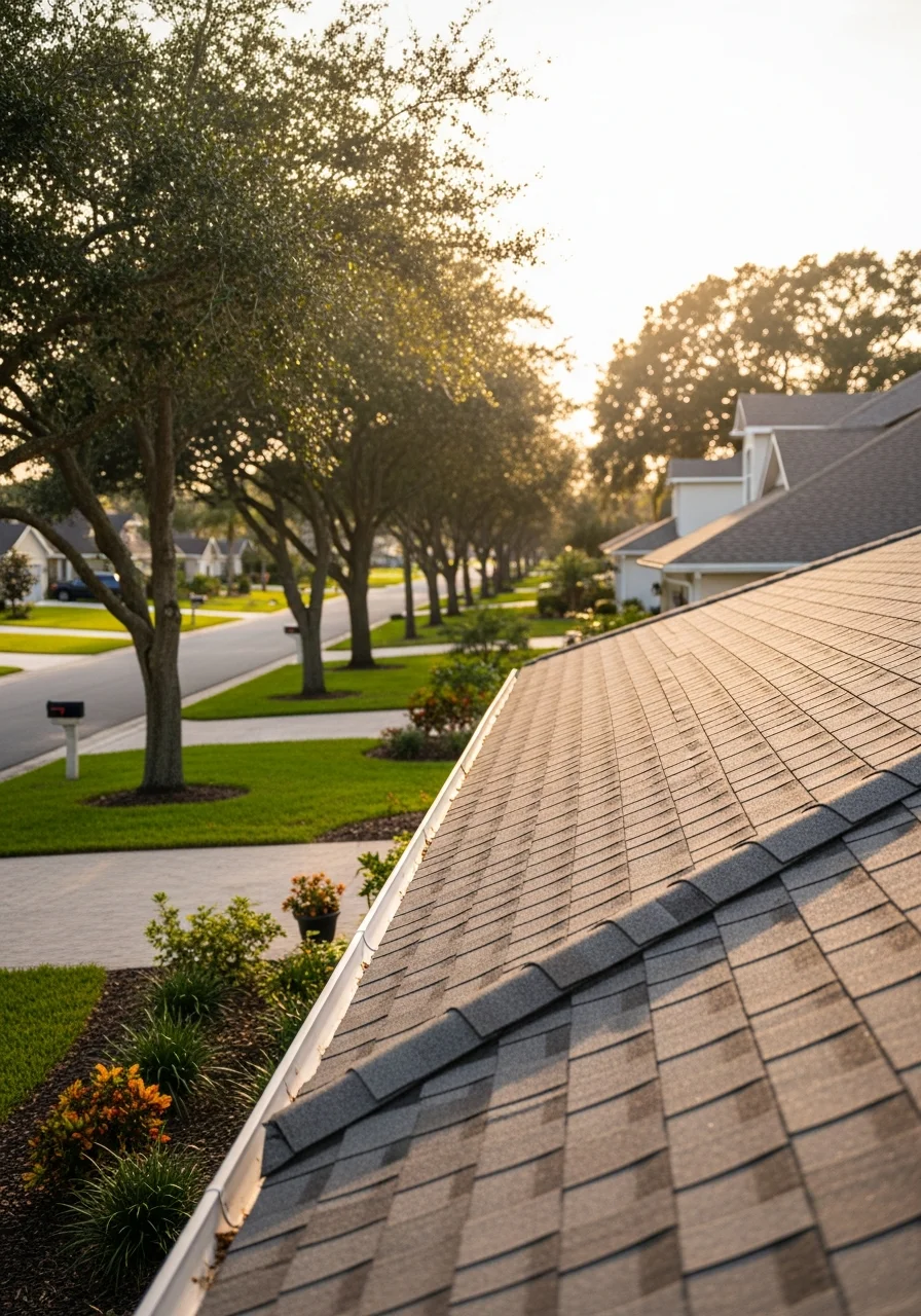 Venice neighborhood street view showing established homes and community landscaping standards.